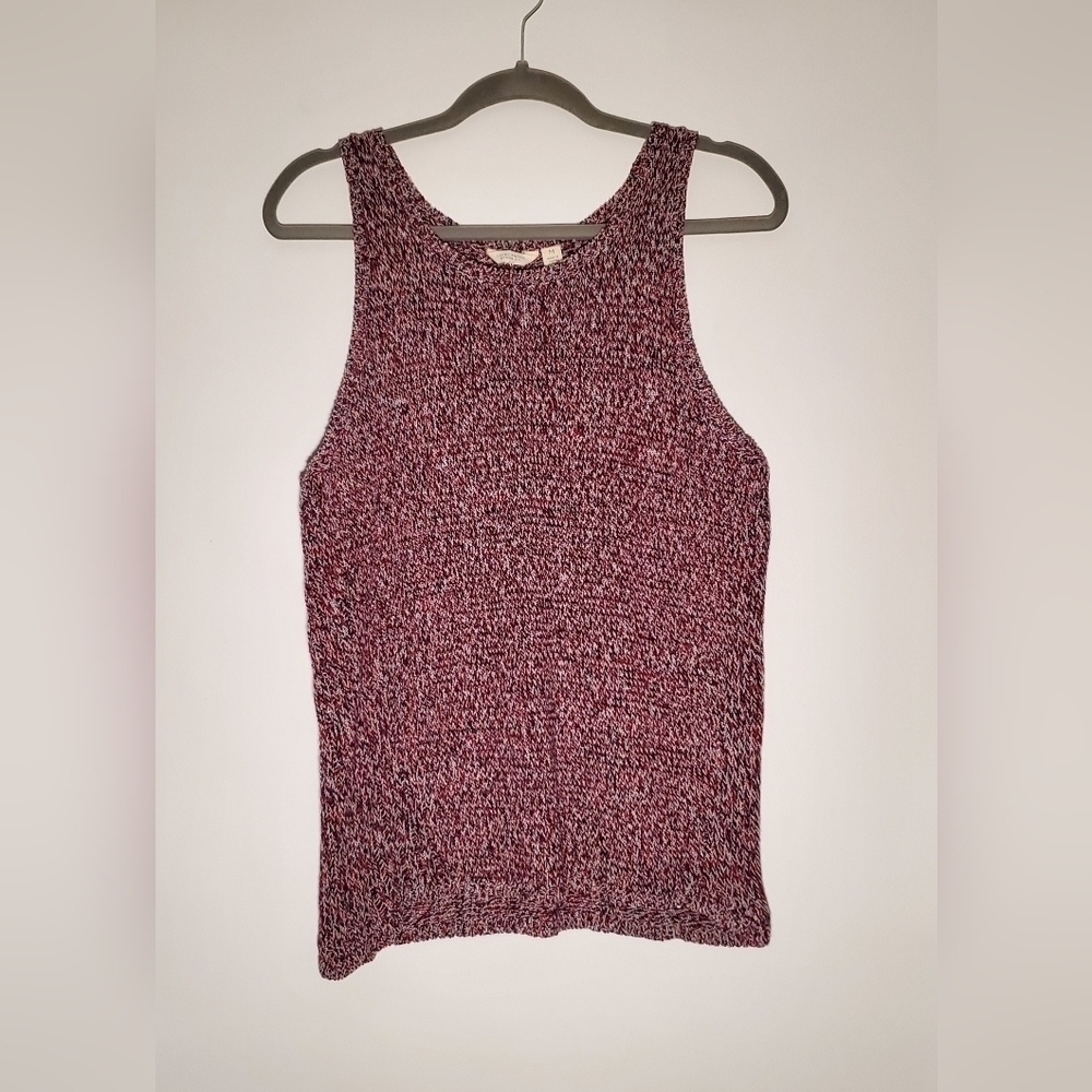 LUCKY BRAND- Red Knit Tank Top- Women's- Size Medium